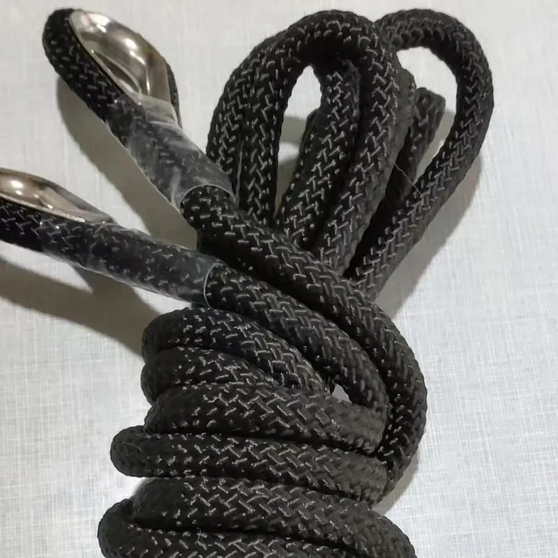 Pilates Reformer Pull Rope Part for Yoga Exercise Equipment Balance Training With Iron Ring Versatile Professional Band Strap