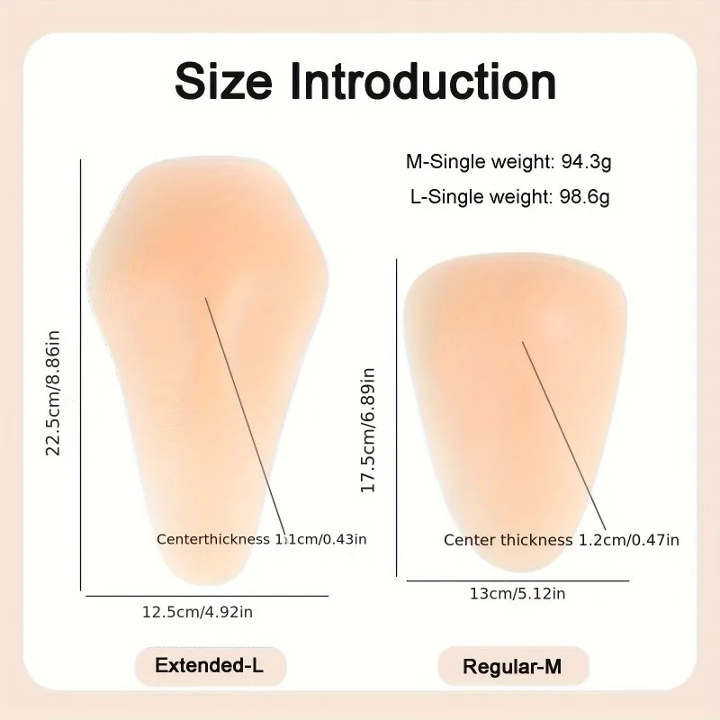 1 Pair of Adult Silicone Knee Pads for Basketball Skating and Skiing Sports Hip protection Snowboard Knee Pad Strong Adhesive