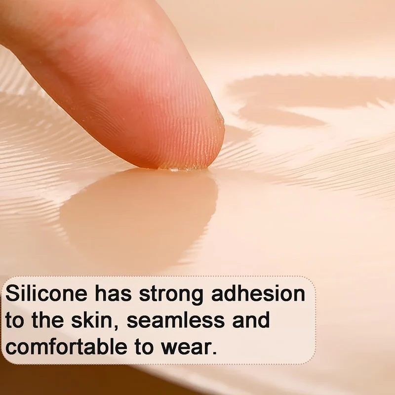 1 Pair of Adult Silicone Knee Pads for Basketball Skating and Skiing Sports Hip protection Snowboard Knee Pad Strong Adhesive
