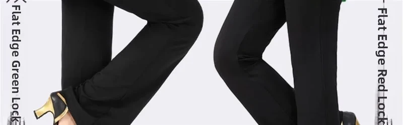 Qui Dry Dance Pants Women's High Waist Long Trousers Skirt Sports Fitn Square Dance orm Breathable Comfortable Fabric
