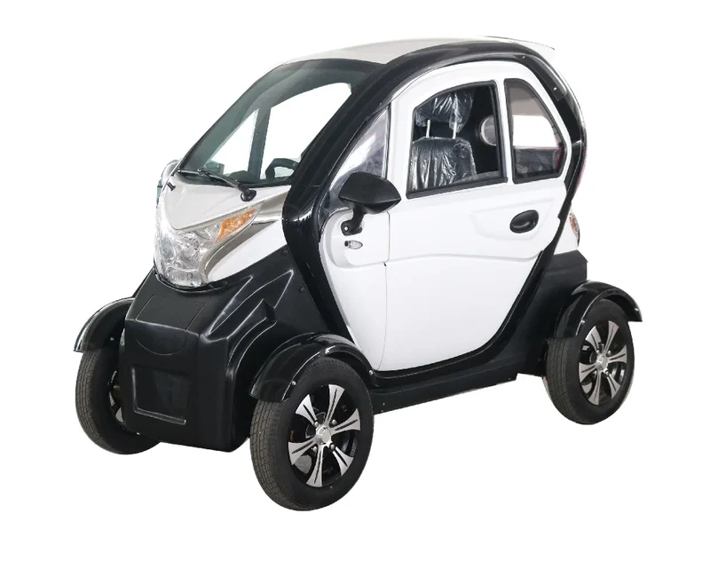 Uk Two-Seat Person Two Door Truck Transmission Tiny Electric Car