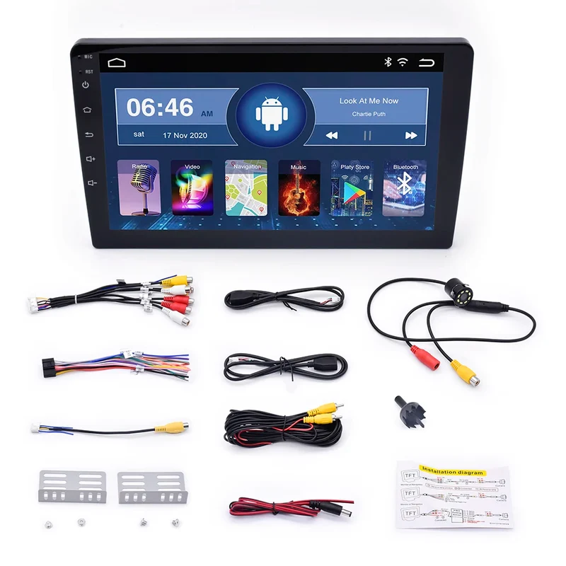 Vehicles Accessories 7/9/10 Inch Android Car Screen Multimedia Audio System Player Touch Screen Carplay Car Radio