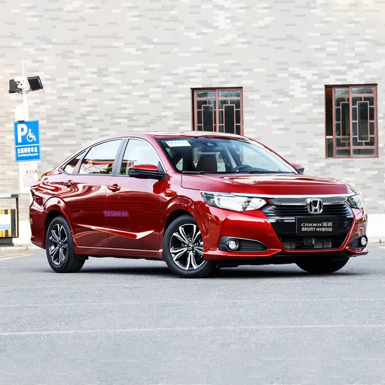 China Hot Sale GAC Hondas Crider 1.0T 180 Turbo Gasoline Car 2023 2024 Used Manual R18 Dark Interior Camera Metal Roof Rack