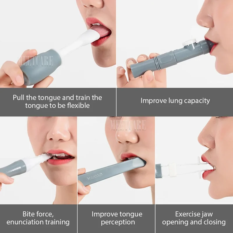Oral Muscle Perceiving Trainer Rehabilitation Speech Therapy Tongue Function Care Perceiving Training Massager Care tools