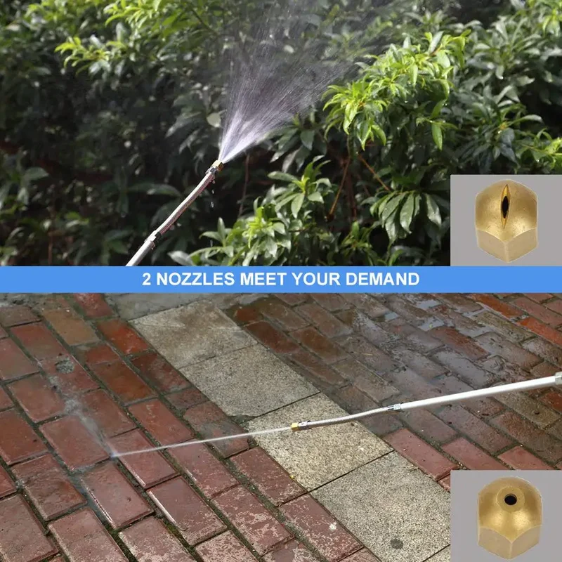 Car High Pressure Water Gun 46cm Jet Garden Washer Cleaning Hose Wand Watering Tool Spray Sprayer Sprinkler Nozzle R4Z8