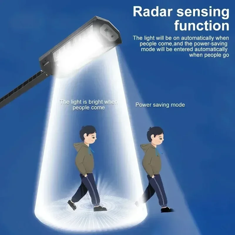 Newest Solar LED Light 300000LM Outdoor Solar Lamp Of Motion Sensor 4 Mode Waterproof IP65 Solar Garden Light Street Yard Lanter
