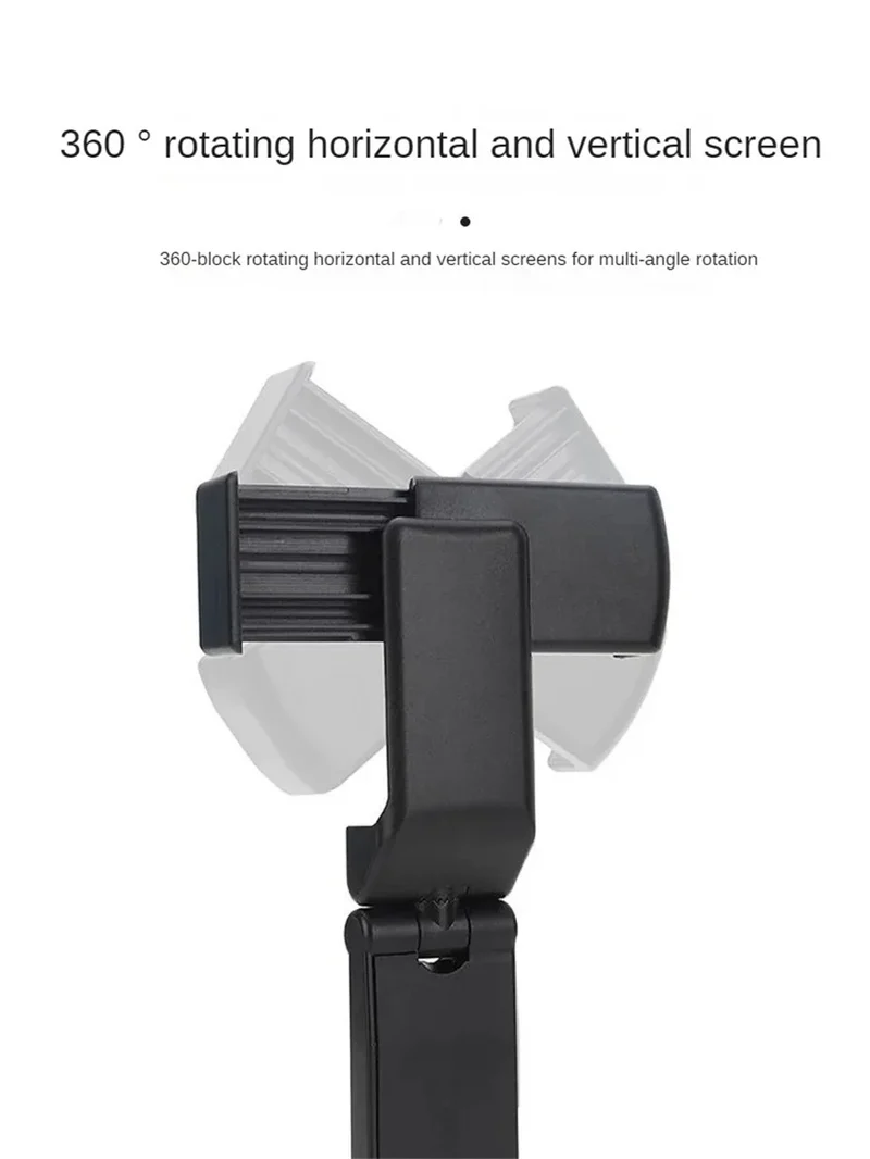 Airplane Phone Holder Portable Foldable Desktop Mobile Phone Stand Rotatable Selfie Holding Live Train Seat Clip Lazy Bracket