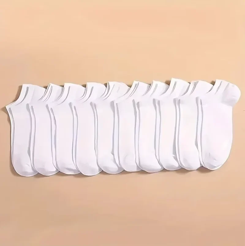 3 Pairs Men's Comfort Fit Cushion Performance Athletic Crew Socks For Outdoor Sports