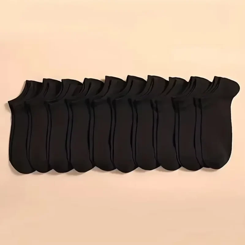 3 Pairs Men's Comfort Fit Cushion Performance Athletic Crew Socks For Outdoor Sports