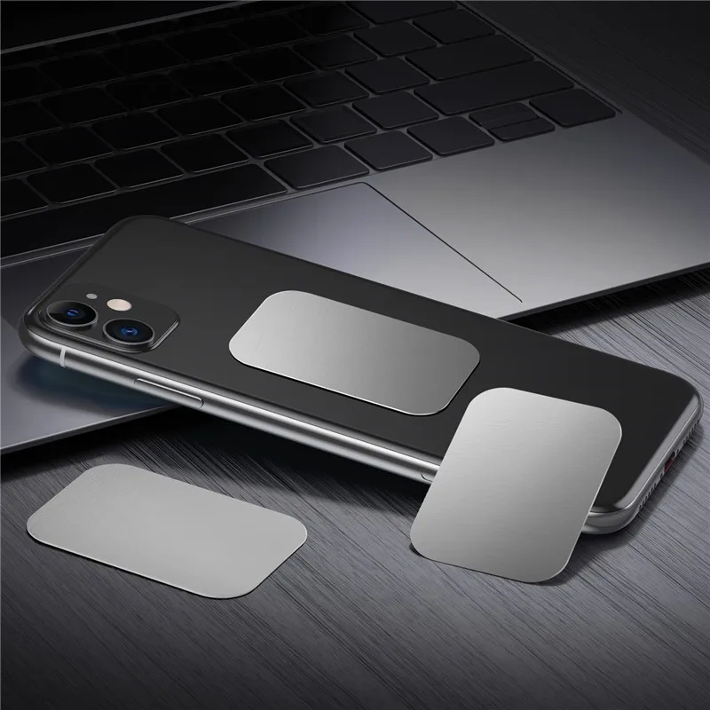 5/10Pcs Metal Plate For Magnetic Car Phone Holder Universal Iron Sheet Sticker Stand Strong Adhesive Magnet phone Holder Mount