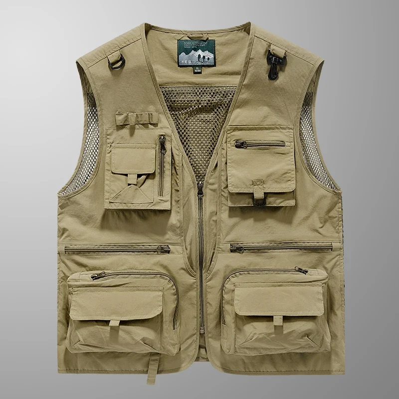 2024 New Spring, Autumn, and Summer Versatile Items in Stock, Fashionable and Trendy Wearing Vests, Men's Wear, Shopping an