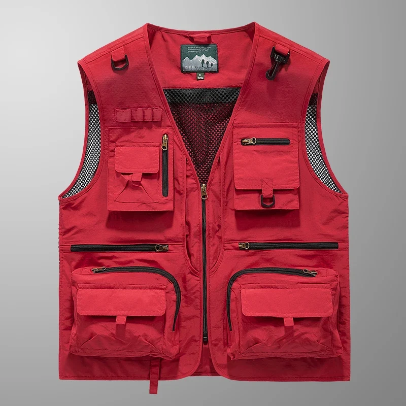 2024 New Spring, Autumn, and Summer Versatile Items in Stock, Fashionable and Trendy Wearing Vests, Men's Wear, Shopping an