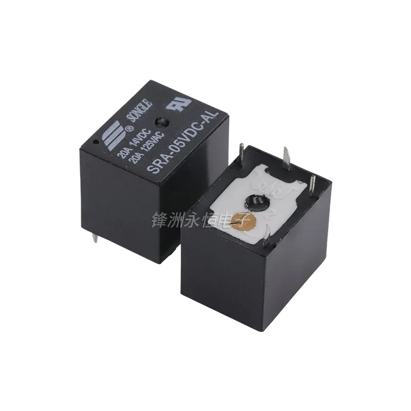 5Pcs Original New SRA-05VDC-AL SRA-12VDC-AL SRA-24VDC-AL -CL 20A 4Pin 5Pin 5V 12V 24V Automobile relay