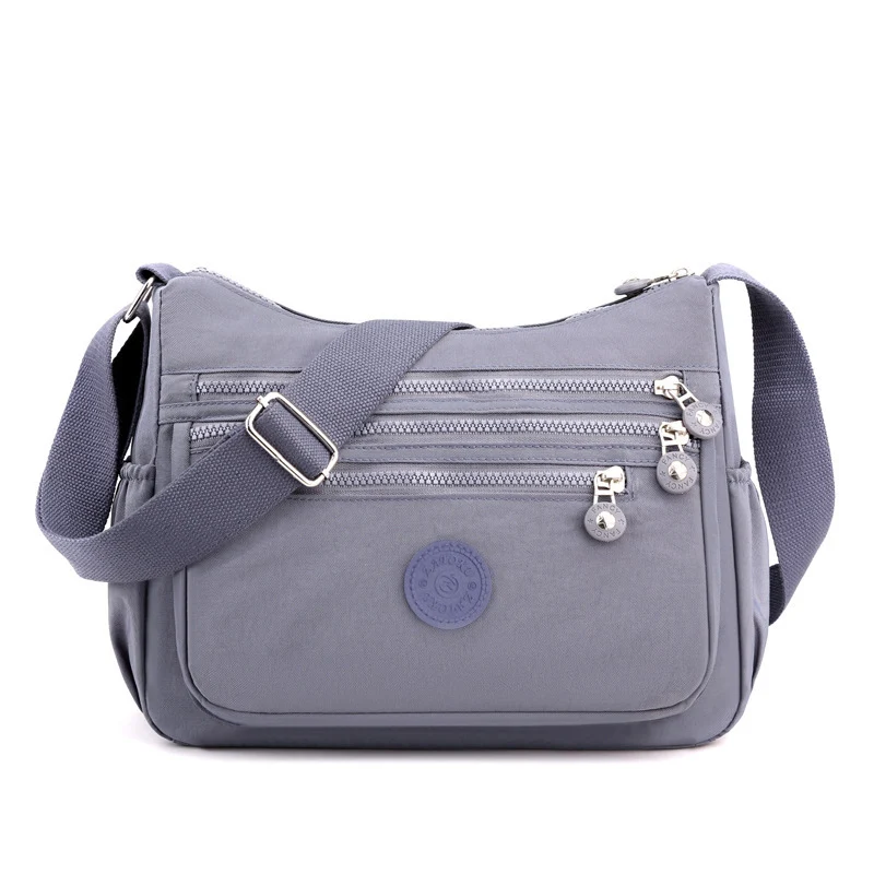 Nylon Cloth Multi-Layer Shoulder Bag Lightweight Simple Casual Crossbody Bag 2025 New Large Capacity Mother's Money Bag