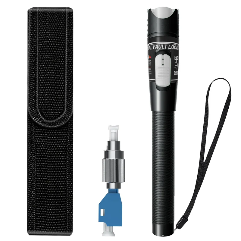 Fiber Optic Cable Tester Pen 30/50/80/100mw Visual Fault Locator SC/FC/ST 2.5mm Interface VFL 30/50/80/100Km Range