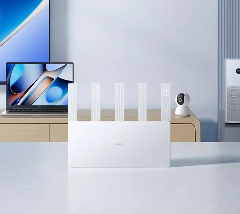 Xiaomi BE5000 Router Wi-Fi 7 Dual-Band Mesh System 2.4/5GHz with 2.5G Port IPTV Support OFDMA Signal Boost for Home or Gaming