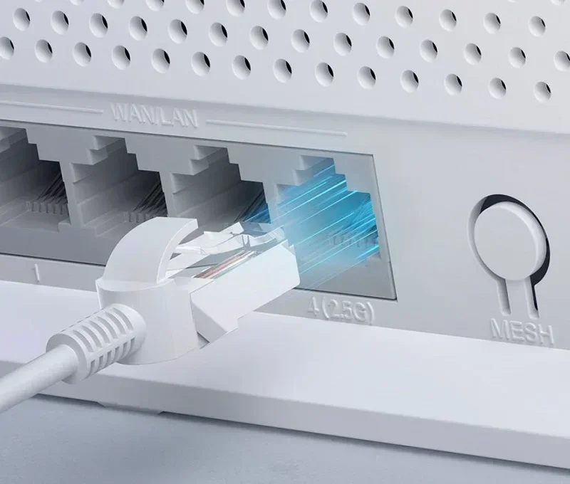 Xiaomi BE5000 Router Wi-Fi 7 Dual-Band Mesh System 2.4/5GHz with 2.5G Port IPTV Support OFDMA Signal Boost for Home or Gaming