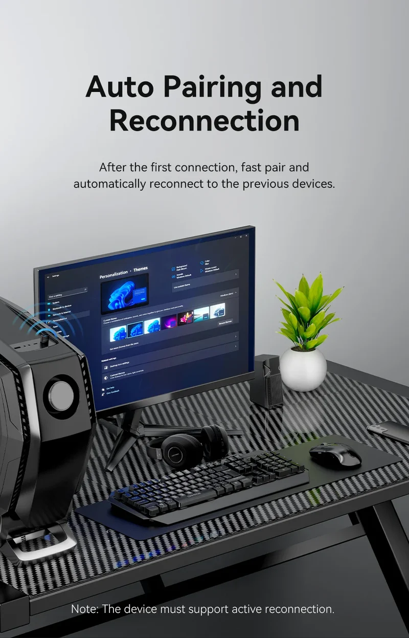 Vention USB Bluetooth Adapter 5.0 5.1 5.3 5.4 6.0 Dongle for PC Speaker Wireless Mouse Keyboard Music Audio Receiver Transmitter