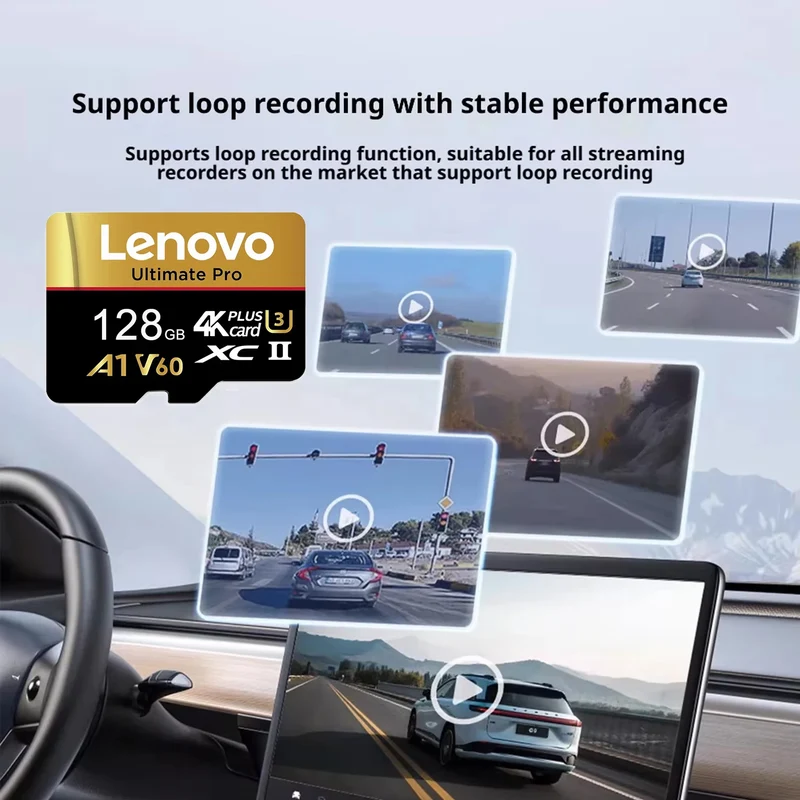 Lenovo High Endurance Memory Card Micro TF SD SD Cards TF Cards 256GB 1TB 32GB HD A1 Device for Tablet / Camera / Smartphone