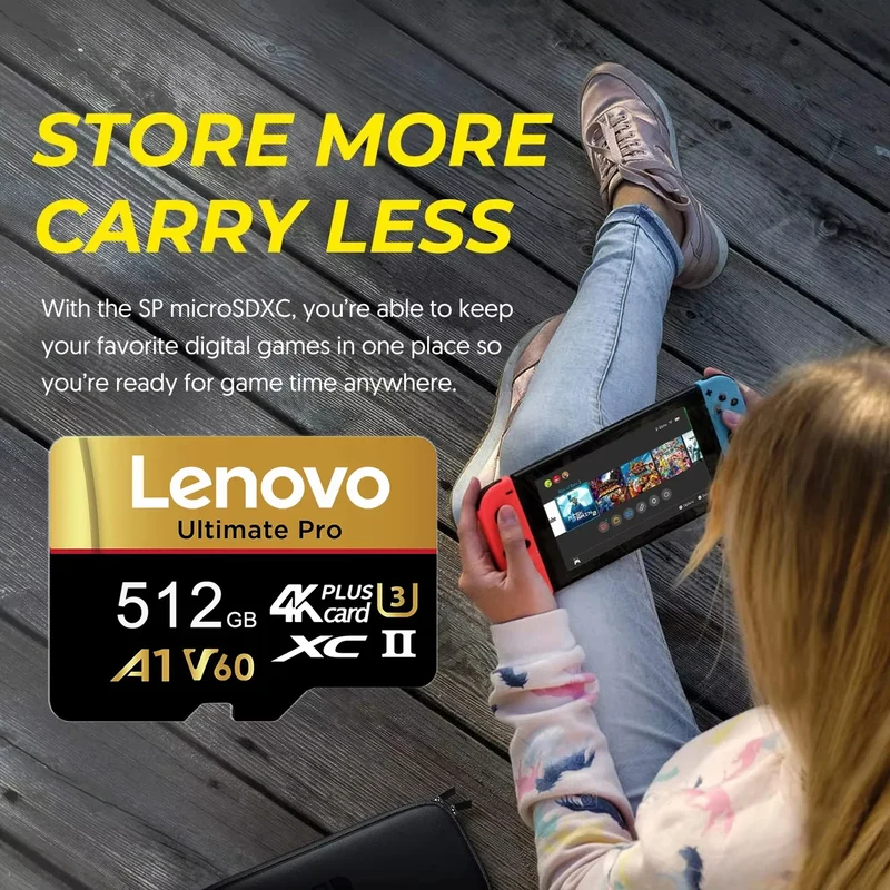 Lenovo High Endurance Memory Card Micro TF SD SD Cards TF Cards 256GB 1TB 32GB HD A1 Device for Tablet / Camera / Smartphone