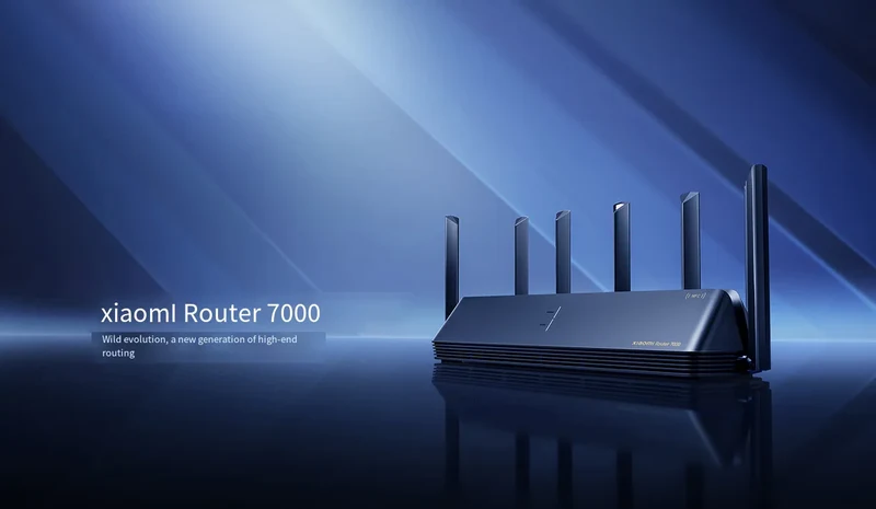 Xiaomi Wireless Wifi 7 Router BE7000 Signal Booster Repeater Extend Gigabit Amplifier 160MHz 1GB Memory Tri-band Mesh Mi Route