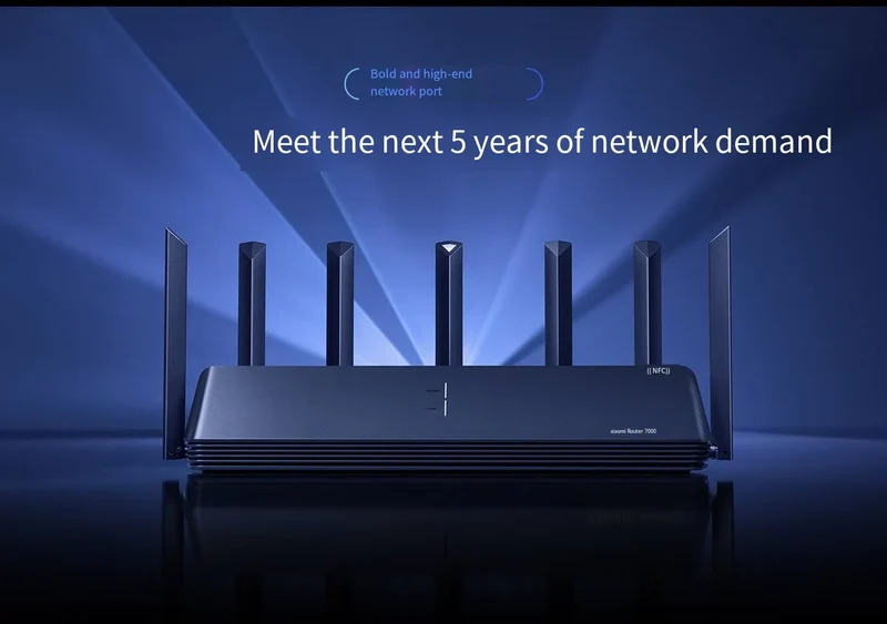 Xiaomi Wireless Wifi 7 Router BE7000 Signal Booster Repeater Extend Gigabit Amplifier 160MHz 1GB Memory Tri-band Mesh Mi Route