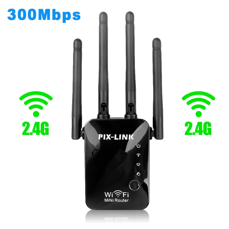 1200Mbps Wireless WiFi Repeater 5Ghz Router WiFi Extender Amplifier 2.4G/5GHz Wi-Fi Signal Booster Long Range Network Receiver
