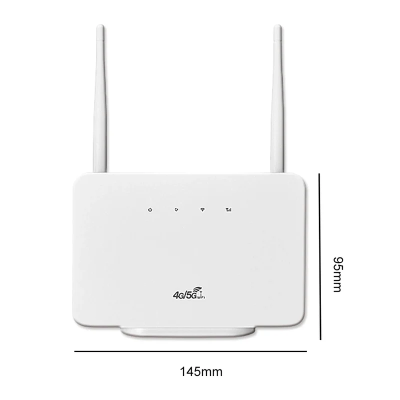 H927 Wireless Router WIFI Router Industrial Grade 4G LTE SIM Card Router wit External Antenna Support 16 WiFi Users for Outdoor