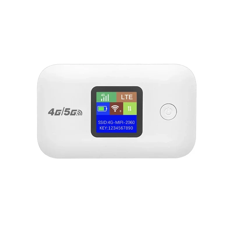 4G/5G Mobile WIFI Router 150Mbps 4G LTE Wireless Router 3500mA Portable Pocket MiFi Modem with Sim Card Slot Mobile WiFi Hotspot