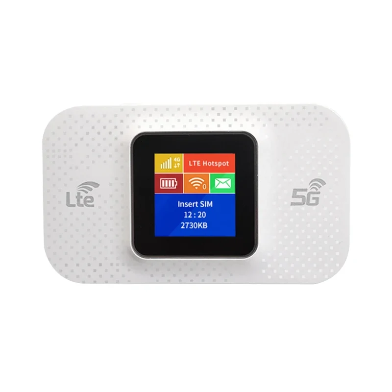 4G/5G Mobile WIFI Router 150Mbps 4G LTE Wireless Router 3500mA Portable Pocket MiFi Modem with Sim Card Slot Mobile WiFi Hotspot