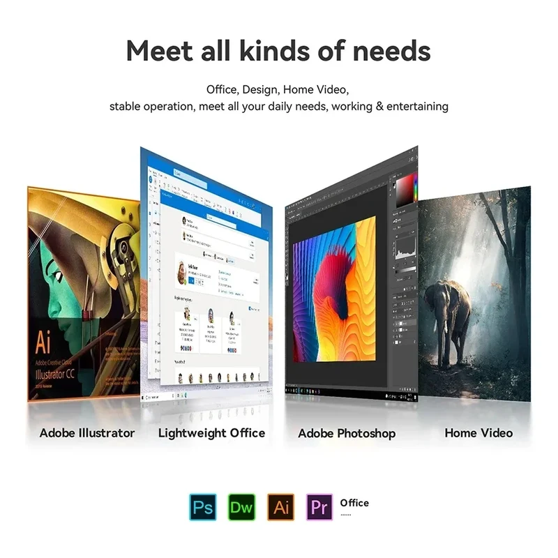 Mini Computer Windows 11 Intel Core I9 8950HK 16GB DDR4 1TB SSD PC Gamer PC Dual WIFI 6 BT5.2 4K HD Mini Gaming Pc Desktop