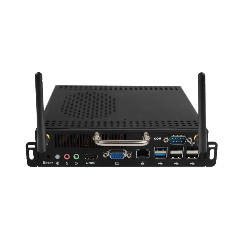 TexHoo OPS Mini PC Computer Intel Core i5 12450H Processor Windows 11 DDR4 SSD For Conference Teaching Screen Built-in Host 42mm