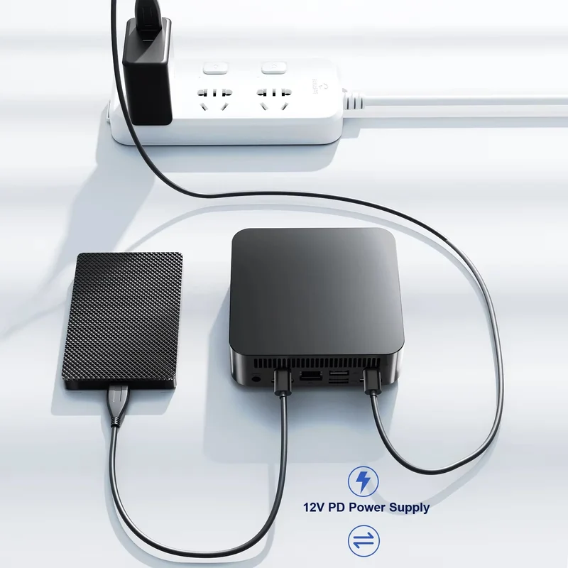2026 Windows11 Pro Mini PC Protable Gaming i9 10980HK N150 16/32GB RAM WIFI6 BT5.2 4K 1/2TB SSD 1000Mbps Mini Gamer Computer PC