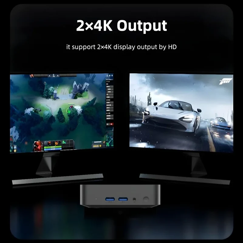 Windows 11 MiniPC Intel Core i9 10980HK Intel N150 16GB 32GB RAM WIFI6 BT5.2 4K 1TB 2TB SSD 1000Mbps Protable Gaming Computer PC