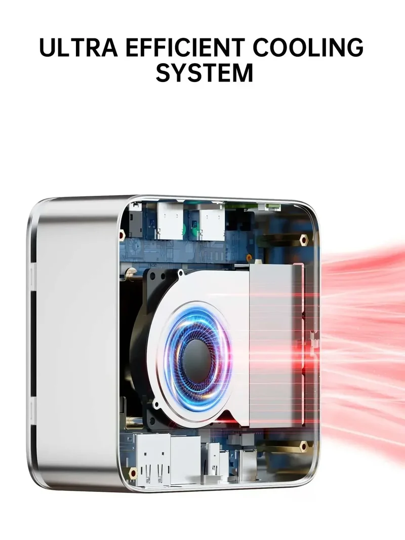 GMKtec G10 AMD Ryzen 5 3500U Mini PC DDR4 3200Mhz PCie 3.0 NVMe SSD Wifi5 BT5.0 Triple Screen Display COMPUTER Wins 11
