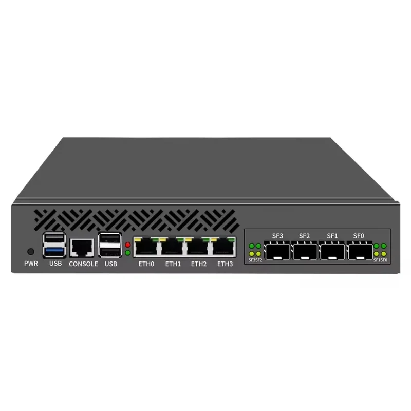 Topton 1U Rack Mini PC 2x10G SFP+ 4x i226-V 2.5G Intel i3-N305 N150 DDR5 mSATA Network Router Server Firewall Appliance AES-NI