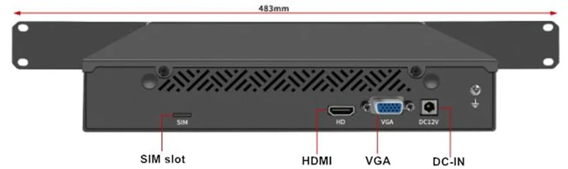 Topton 1U Rack Mini PC 2x10G SFP+ 4x i226-V 2.5G Intel i3-N305 N150 DDR5 mSATA Network Router Server Firewall Appliance AES-NI