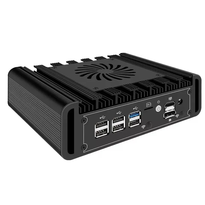 2x10G SFP+ Solid Firewall Mini PC 3x2.5G i226-V Lans Intel i3 N300 N150 N100 DDR5 NVMe Proxmox pfSense OPNsense Home Server Host