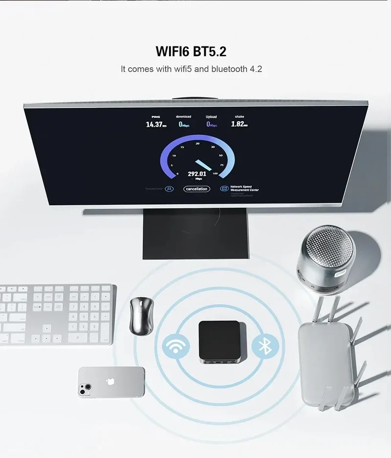 Hotselling Portable Intel N150 Windows 11 16GB RAM 512GB 1TB SSD Gaming Mini Computer WiFi 6 Desktop Mini PC Computer