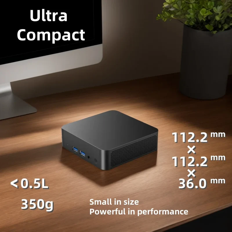 Mini PC Windows 11 Pro Intel Core i9 10980HK/N150 16GB 32GB RAM 1TB 2TB SSD PC Computer Dual WIFI6 BT5.2 Mini Gaming Pc Desktop