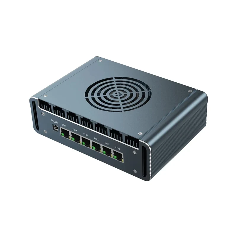 Topton Intel Core i7 13620H i3 1220P N300 3 100U Firewall Mini PC 6x2.5G LAN DDR5 NVMe Proxmox pfSense OPNsense Mini Computer