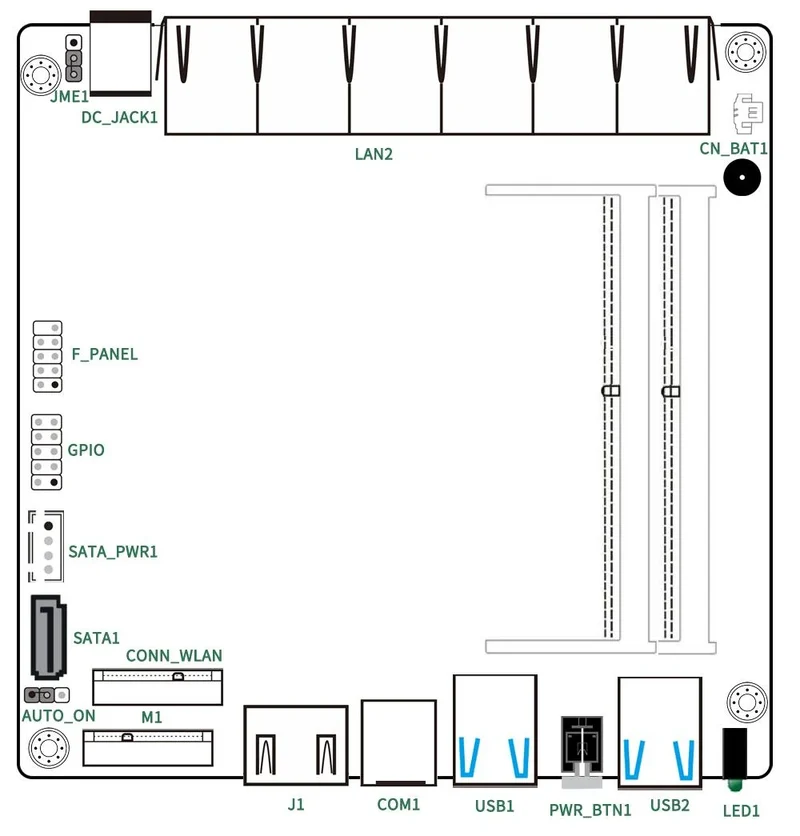 Topton Intel Core i7 13620H i3 1220P N300 3 100U Firewall Mini PC 6x2.5G LAN DDR5 NVMe Proxmox pfSense OPNsense Mini Computer