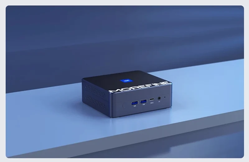 MOREFINE M9S Mini PC 12th Gen Intel i3 N305 N300 N200 ES QS PCIE3.0x4 2xLAN Home /Office Computer Windows 11 NUC WiFi6 Firewall