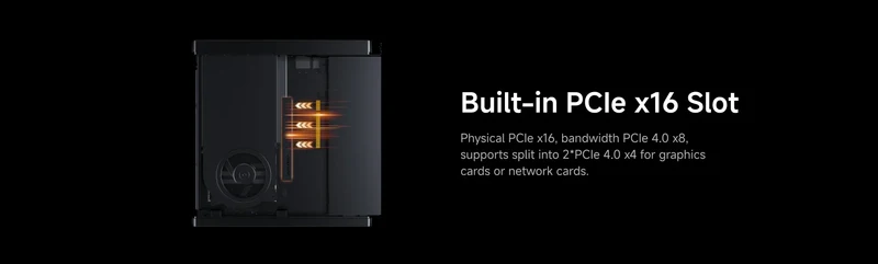 MINISFORUM MS-A2 Mini PC AMD Ryzen 9 9955HX/7945HX Windows 11 DDR5 PCIe SSD WIFI6E BT5.2 Dual 10G SFP+ Gaming MINI PC Computer