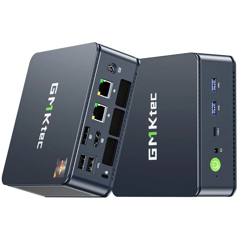 AittactXGMKtec M6 Ultra AMD Ryzen 5 7640HS Mini PC DDR5 M.2 SSD Windows 11 Pro WiFi 6E BT5.2 2.5G LAN Desktop Gaming Office PC