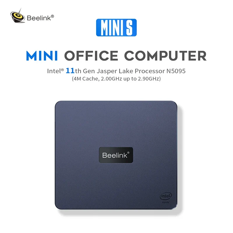 Beelink Mini S13 Intel Twin Lake N150 S12 Pro N100 16G 500G Windows 11 Mini S 11th N5095 DDR4 8GB 128GB Desktop Computer N95