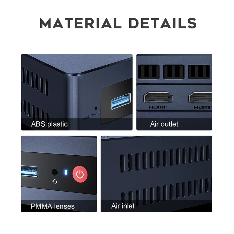 Beelink Mini S13 Intel Twin Lake N150 S12 Pro N100 16G 500G Windows 11 Mini S 11th N5095 DDR4 8GB 128GB Desktop Computer N95