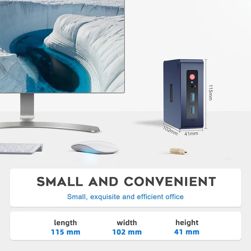 Beelink Mini S13 Intel Twin Lake N150 S12 Pro N100 16G 500G Windows 11 Mini S 11th N5095 DDR4 8GB 128GB Desktop Computer N95