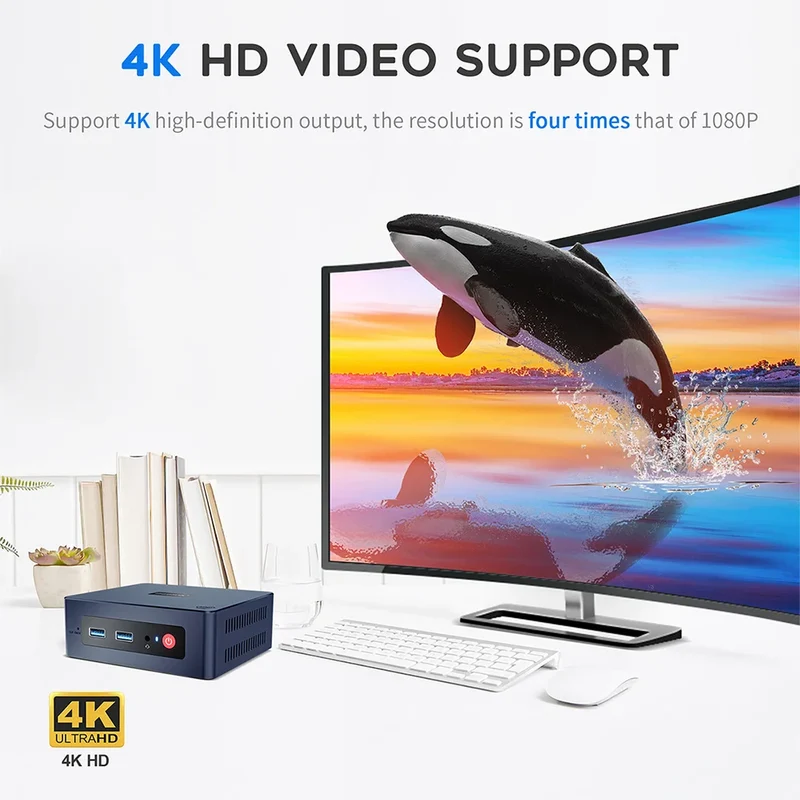 Beelink Mini S13 Intel Twin Lake N150 S12 Pro N100 16G 500G Windows 11 Mini S 11th N5095 DDR4 8GB 128GB Desktop Computer N95