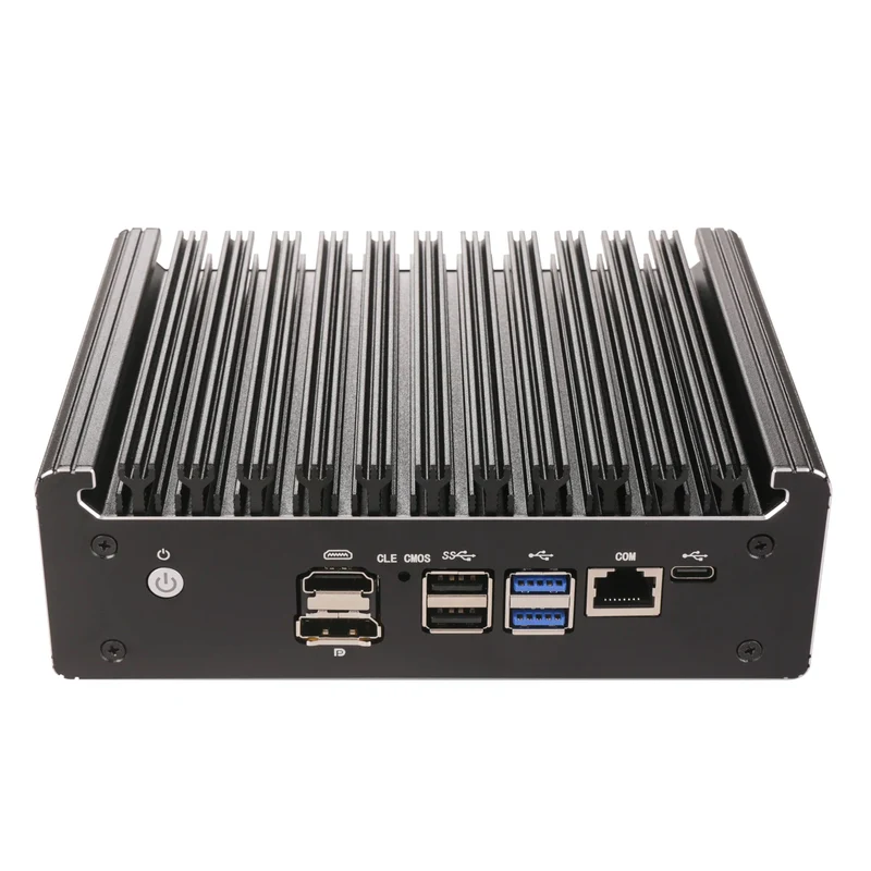 Intel N100 8505 7505 6305 6x i226-V 2.5G Firewall Server Fanless Mini PC DDR4 NVMe 1*COM Type-C pfSense OPNsense Mini Computer